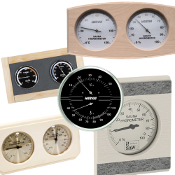 Termometre și higrometre pentru saună