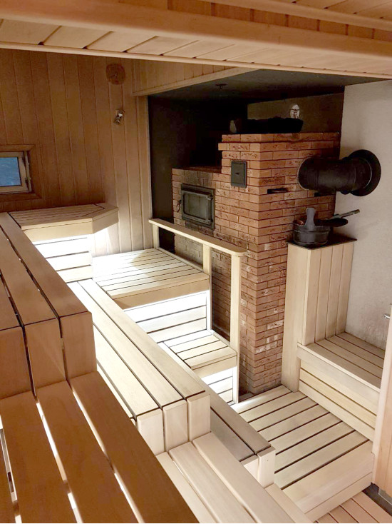 Renovarea camerei de aburi în "Vyšnių dvaras" - Renovări