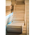 Bunk relaxare pentru sauna, abachi - 2