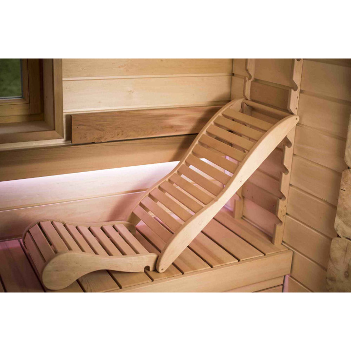 Bunk de relaxare pentru saună, cedru