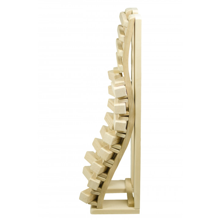 Spătar ergonomic Harvia 514-D cu infraroșu, cedru roșu