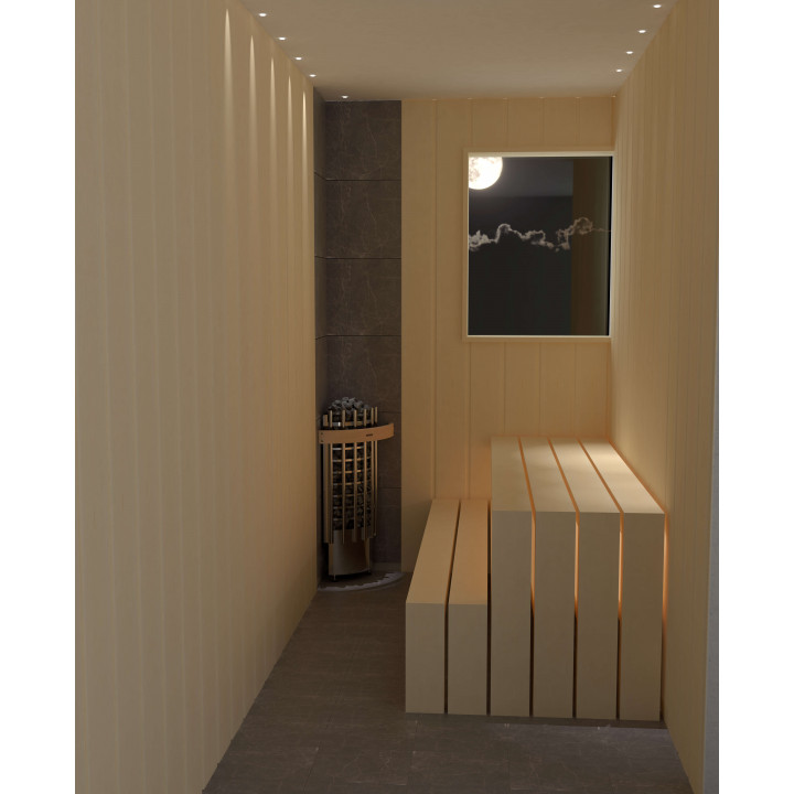Sobă electrică pentru saună - HARVIA Glow Corner TRC70E 6,8 kW