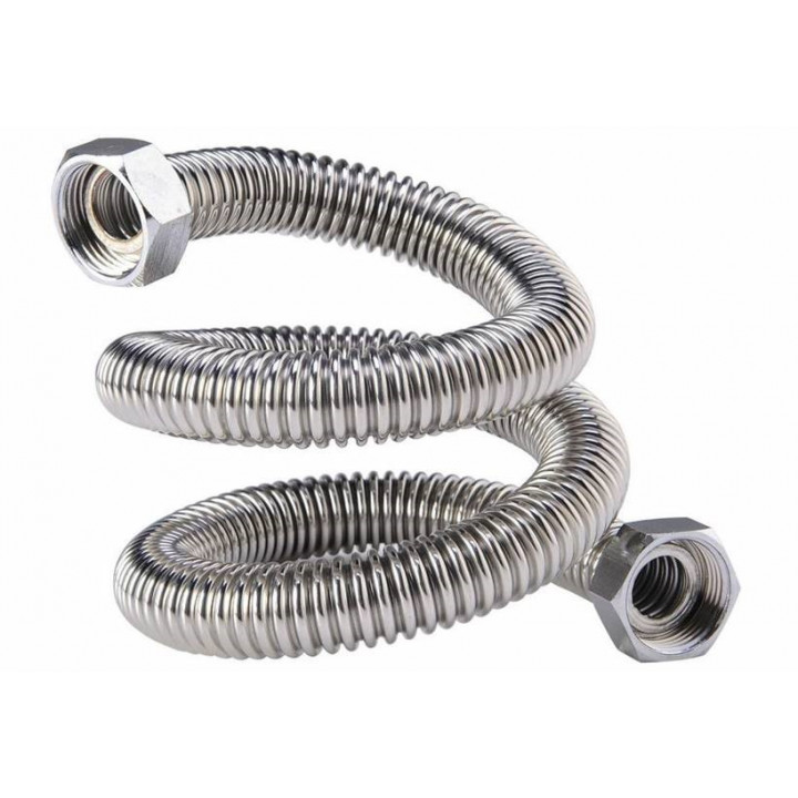 Țeavă Sauflex din oțel inoxidabil galvanizat pentru abur, 1,5 m