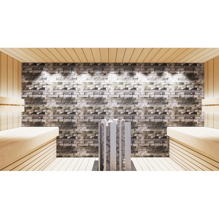 Panouri decorative din lemn IMPRESSA, stejar carbonizat