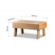 Banca sauna - scara HS 1, arin