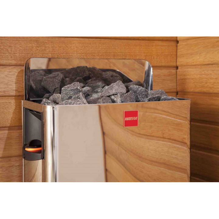 Încălzitor electric pentru saună - HARVIA The Wall SW60 6,0 kW cu panou de control