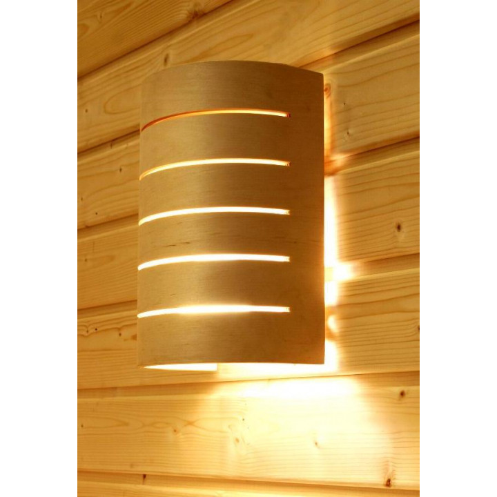 Lampa de sauna Raita, RLK, E27 / 40W, mesteacăn termic
