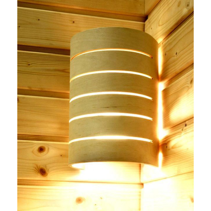 Lampa de sauna Raita, RLK, E27 / 40W, mesteacăn termic