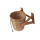 Galeata de dus cu insertie din plastic, 10 l