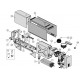 Piese de schimb - pentru generator de abur Harvia HGX - Rezervor de apa
