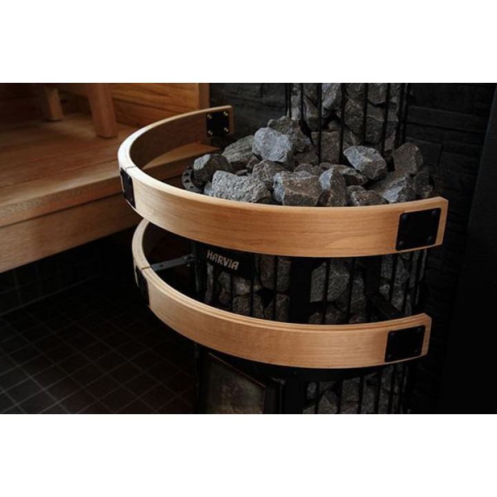 Balustradă de siguranță SASPO241L - pentru încălzitoare HARVIA Legend, cu iluminare