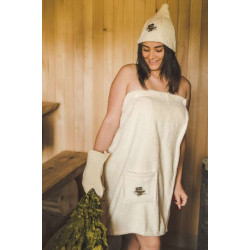 Sort sauna pentru femeie - CREMA  Sort sauna pentru femeie - CREMA