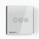 Control climatic pentru saună SAUNUM Base S Solution, panou de control alb