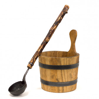 Set găleată și polonic Legend forjat 7,0 L