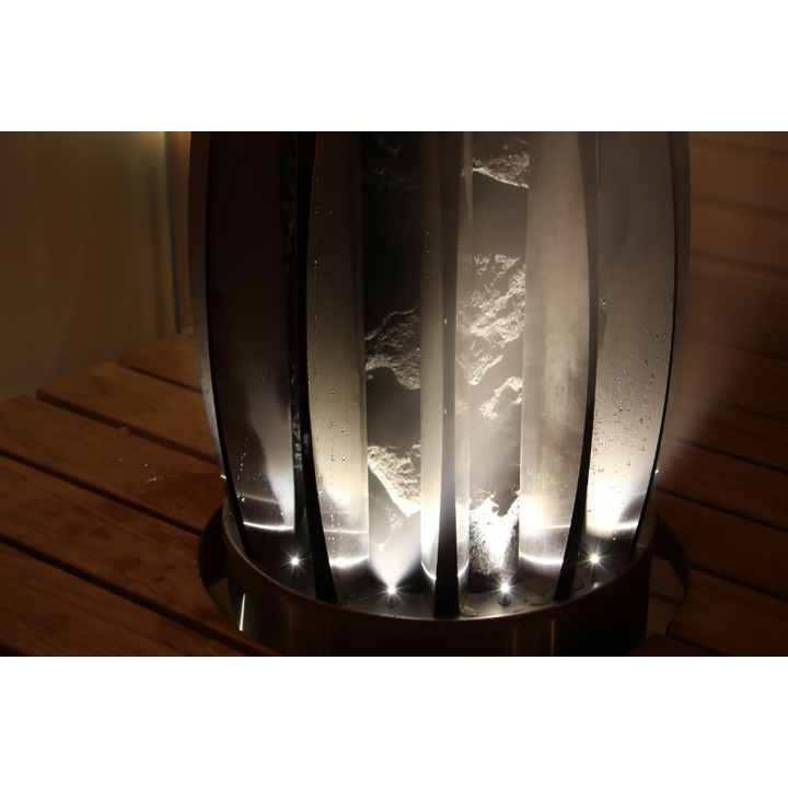 Sobă electrică pentru saună - MAGNUM LITE BOWL cu iluminare