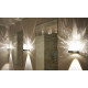 Lumina clara LED CARIITTI Toive cu cristale