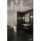 Lumina clara LED CARIITTI Toive cu cristale