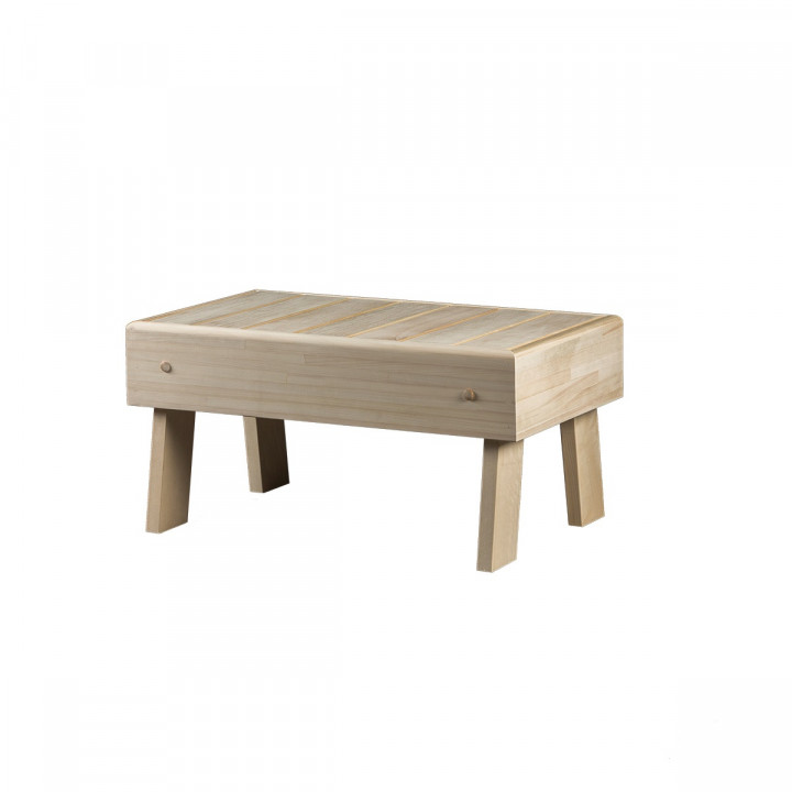 Banca sauna - scara HS 1, aspen
