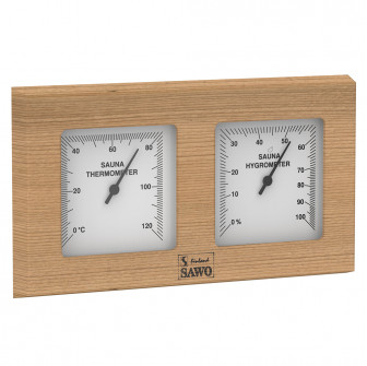 Termohigrometru SAWO 224-THD, cedru