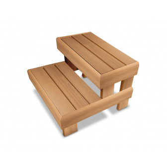 Banca sauna - scara HS 2, termo-aspen