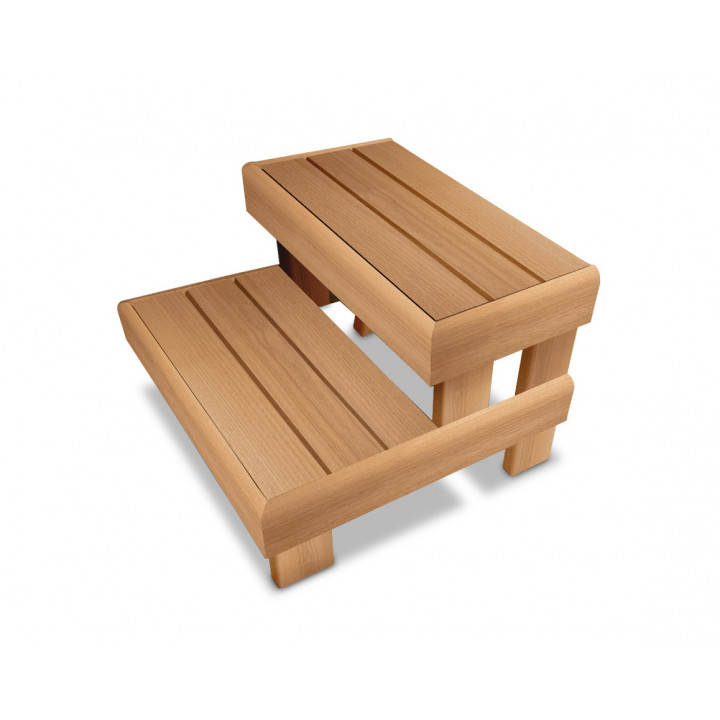 Banca sauna - scara HS 2, termo-aspen