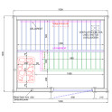 Cabină de saună, 150x120cm - 2