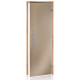 Uși de saună din sticlă AD PREMIUM LIGHT, 70 x 190, arin, bronz