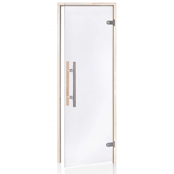 Uși de saună din sticlă AD PREMIUM LIGHT, 70 x 190, Aspen, Transparente