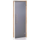 Uși de saună din sticlă AD PREMIUM LIGHT, Sticlă mată, 80 x 200, Arin, Gri mat