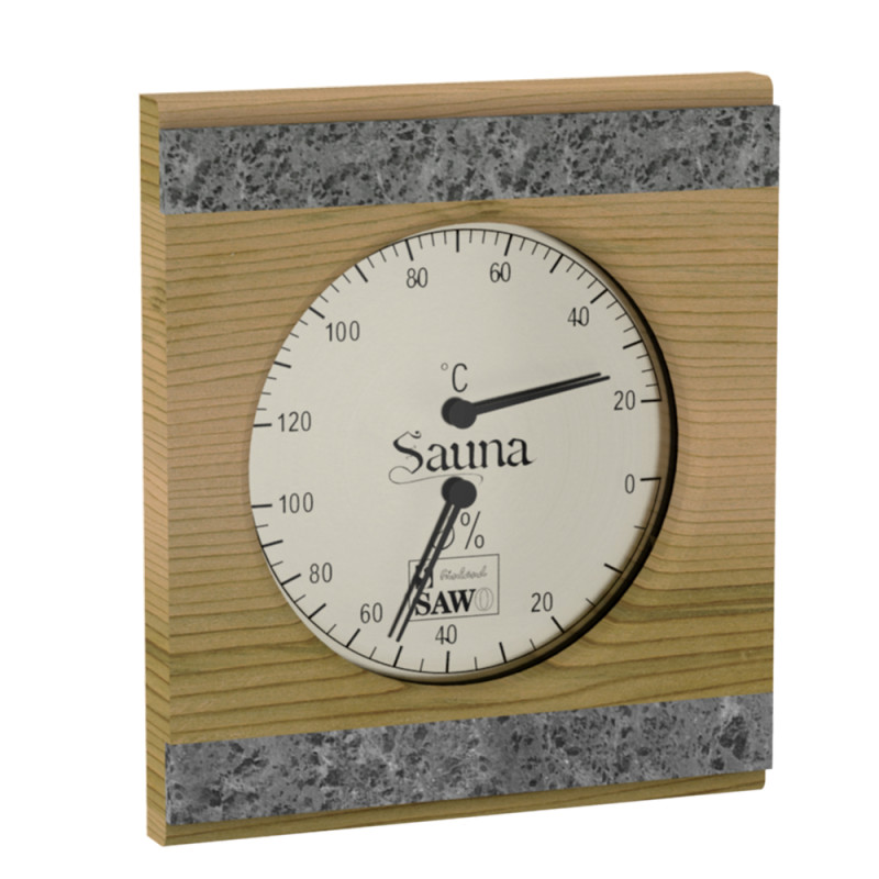 Termohigrometru SAWO 281-THR, cedru