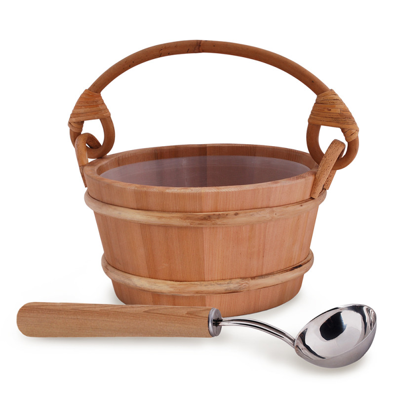 Set sauna SAWO - Mai mult abur, standard, cedru 4 l