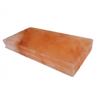 Cărămizi de sare de Himalaya lustruite cu crestătură 200x100x25mm