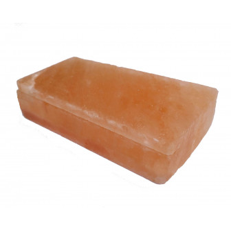 Cărămizi de sare de Himalaya lustruite cu crestătură 200x100x50mm