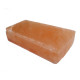 Cărămizi de sare de Himalaya lustruite cu crestătură 200x100x50mm
