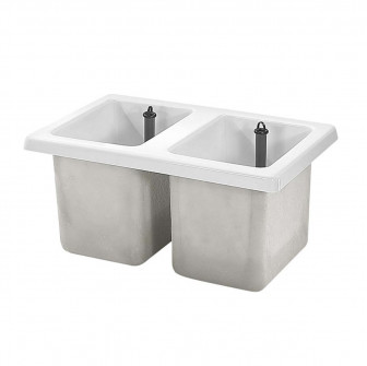 Baia de picioare SAUFLEX 800 x 500 x 390 mm
