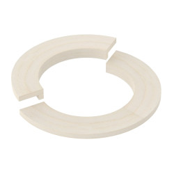 Flanșă de încorporare - pentru încălzitor rotund SAWOTEC Tower, din lemn  Flanșă de încorporare - pentru încălzitor rotund SAWOTEC Tower, din lemn