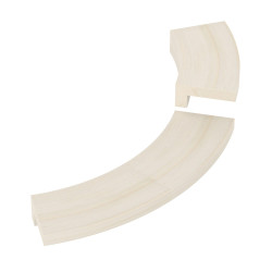 Flanșă de încorporare - pentru încălzitor de colț SAWOTEC Tower, lemn  Flanșă de încorporare - pentru încălzitor de colț SAWOTEC Tower, lemn