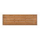 Bancă pentru saună, pin tratat termic, 135x654x1800-2400mm