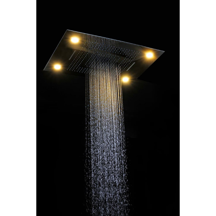 Duș cu efect de ploaie Steamtec Tolo, 600x800 mm