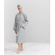 Halat de baie, L / XL, gri deschis