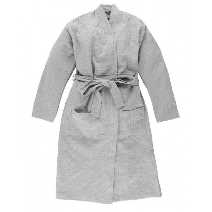 Halat de baie, L / XL, gri deschis