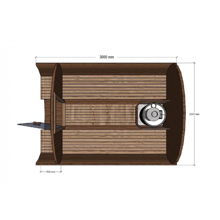 Casa sauna RT-300P