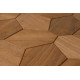 Panouri decorative din lemn termo-abachi HEXACON
