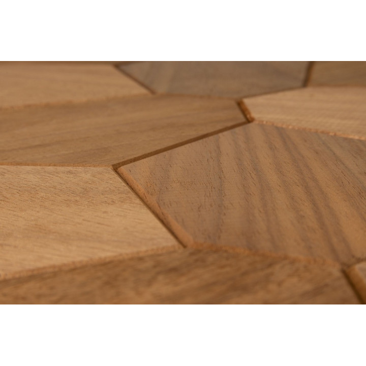 Panouri decorative din lemn termo-abachi HEXACON