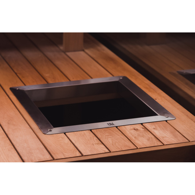 Flanșă de încorporare HUUM pentru încălzitoarele de saună CLIFF / STEEL