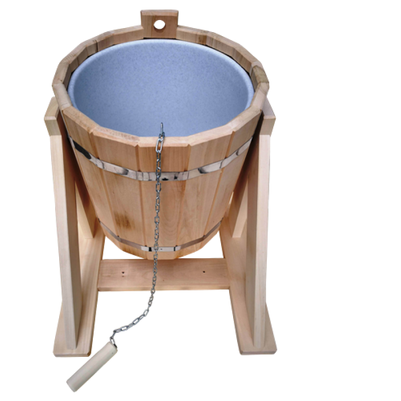 Găleată de duș cu inserție din plastic, 10 l