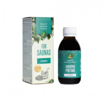 Amestec de extracte de plante pentru saune cu ulei esențial de eucalipt, 150 ml