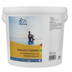 Clor cu dizolvare lentă CHEMOCLOR T-Tablete 20 g, 5 kg 