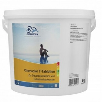 Clor cu dizolvare lentă CHEMOCLOR T-Tablete 20 g, 5 kg