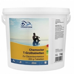 Clor cu dizolvare lentă CHEMOCLOR T-Tablete 200 g, 5 kg